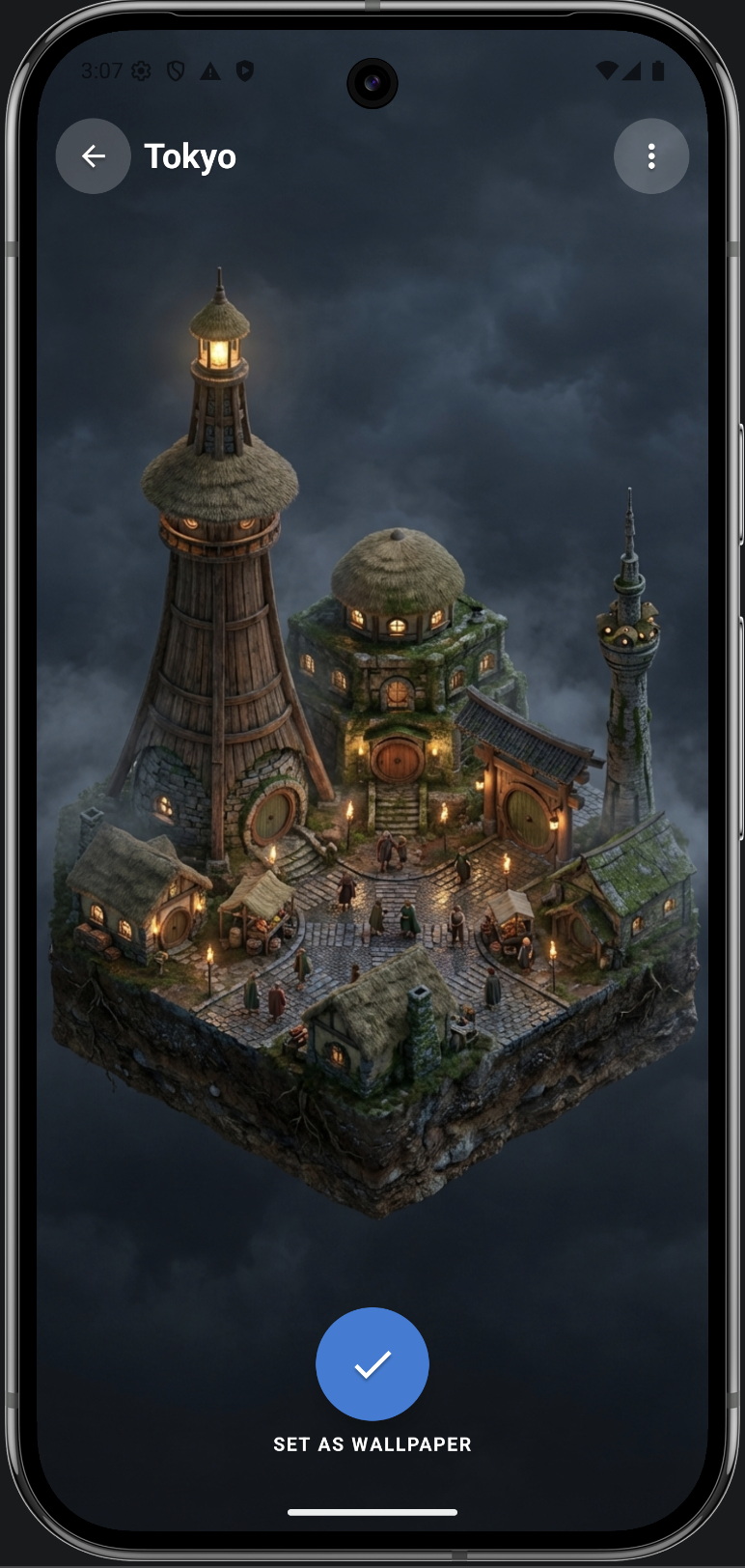 Terrella weather adaptive wallpaper